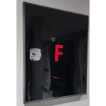 Black Glass Decorative Fire Box - Image 2