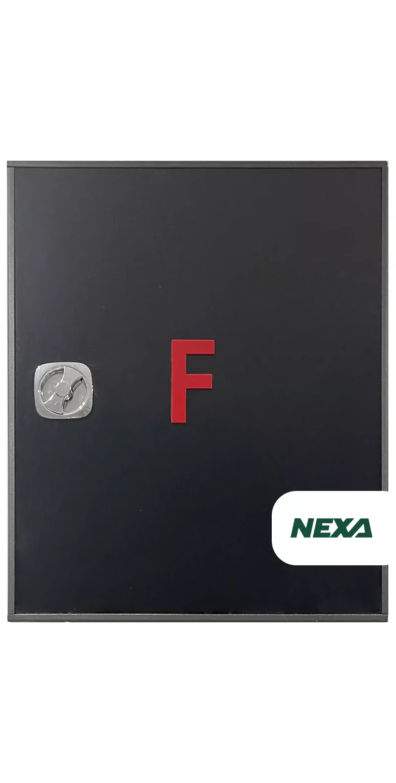 10 Black Glass Decorative Fire Box - Image 1