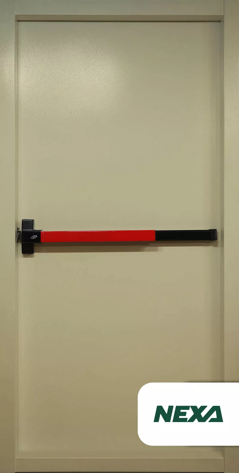 23 Standard Fire-Rated Door in Fire Department White Pearl Color - Image 1