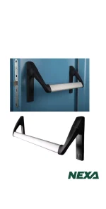 Panic Device for Server Room Doors with Mortise Lock, Cylinder, and Key