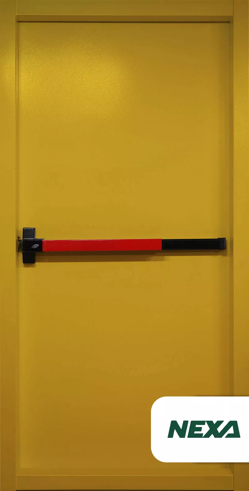 32 Staircase Fire-Rated Door in Yellow - Image 1