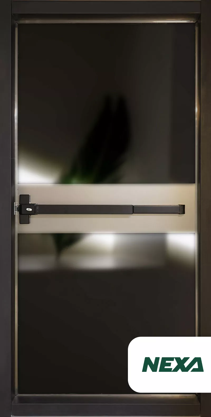 35 Glass Design Fire-Rated Door - Image 1