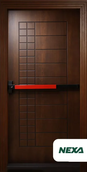 Biscuit Design Fire-Rated Door
